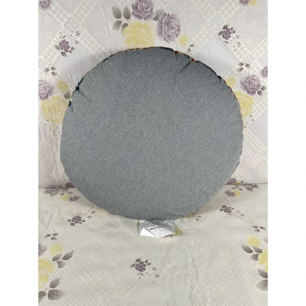 Threshold Woven Cotton Blue Round 16
